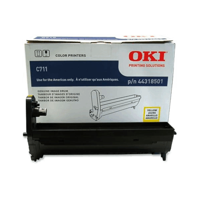 Oki Tambor Amarillo C711 44318501